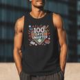 100 Day Baseball School Sports Kids Men Tank Top