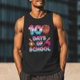 100 Days Of School Baseball Donut Dripping Teacher Boys Kids Men Tank Top