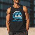 100 Days Of School Baseball Drip Ice Cream Kid Boy 100th Day Men Tank Top