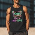 100 Days Of School Baseball Ice Cream Drip 100th Day Player Men Tank Top 100 Days Of School Baseball Ice Cream Drip 100th Day Player Men Tank Top