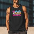 100 Days Of School Baseball Ice Cream Drip For Teacher Kid Men Tank Top