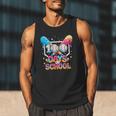 100 Days Of School Ice Cream Baseball Player For Kids Boys Men Tank Top 100 Days Of School Ice Cream Baseball Player For Kids Boys Men Tank Top