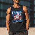 250 Years 1776 2026 250th Baseball American Flag 4th Of July Men Tank Top