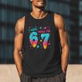 I Was 6 Now I'm 7 67 Birthday Baseball Drip 7 Year Old Men Tank Top I Was 6 Now I'm 7 67 Birthday Baseball Drip 7 Year Old Men Tank Top