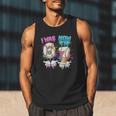 I Was 6 Now I'm 7 Baseball Drip 67 Birthday Boy 7th Birthday Men Tank Top