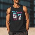 Now Im 6 Next Year I'Ll Be 7 Baseball Ice Cream Drip 67 Meme Men Tank Top
