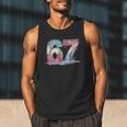 67 Baseball Ice Cream Drip Meme Six Seven Gen Alpha Men Tank Top