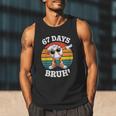 67 Days Of School Bruh Teacher Kids Dabbing Baseball Men Tank Top