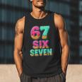 67 Ice Cream Drip Baseball Six Seven 6-7 Meme Teen Boy Men Tank Top 67 Ice Cream Drip Baseball Six Seven 6-7 Meme Teen Boy Men Tank Top