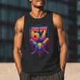 67 Meme Trendy Baseball Number 67 Player Six Seven Men Tank Top 67 Meme Trendy Baseball Number 67 Player Six Seven Men Tank Top
