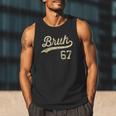 67 Six Seven Bruh Meme Baseball Style Vintage Men Tank Top