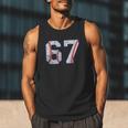 67 Sports Meme – Baseball Number 6 7 Men Tank Top 67 Sports Meme – Baseball Number 6 7 Men Tank Top