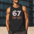 67 Trend Baseball Six Seven Number For Boys Men Men Tank Top
