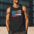 Baseball American Flag Patriotic USA Pride Men Tank Top Baseball American Flag Patriotic USA Pride Men Tank Top
