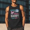 Baseball Or Bows Your Daddy Loves You Gender Reveal Matching Men Tank Top