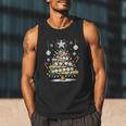 Baseball Christmas Tree Lights Men Tank Top Baseball Christmas Tree Lights Men Tank Top