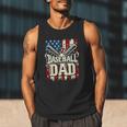 Baseball Dad American USA Flag Dada Men Baseball Fathers Day Men Tank Top Baseball Dad American USA Flag Dada Men Baseball Fathers Day Men Tank Top