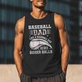 Baseball Dad Like A Baseball Dad But With Bigger Balls Men Tank Top