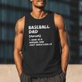 Baseball Dad Definition Men Tank Top Baseball Dad Definition Men Tank Top