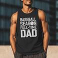 Baseball Dad Father Homerun Fathers Day Baseball Lovers Men Tank Top