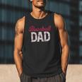 Baseball Dad For Father's Day Dad Daddy Baseball Lover Men Tank Top