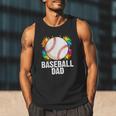 Baseball Dad Fathers Day For Daddy Papa Father Men Tank Top Baseball Dad Fathers Day For Daddy Papa Father Men Tank Top