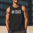 Baseball Dad Father's Day Baseball Player Fan Daddy Papa Men Tank Top