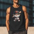 Baseball Dad Gnome With Baseball Bat For Grandpa Life Men Tank Top