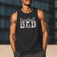 Baseball Dad Happy Fathers Day For Men Boys Baseball Lovers Men Tank Top