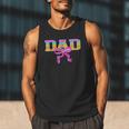Baseball Dad Ice Cream Drip Game Day Family Matching Men Tank Top