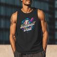 Baseball Dad Kids Birthday Baseball Drip Ice Cream Family Men Tank Top Baseball Dad Kids Birthday Baseball Drip Ice Cream Family Men Tank Top