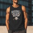 Baseball Dad Sport Father Outfit For Proud Papa Men Tank Top