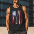 Baseball Dad USA American Flag Father's Day 4th Of July Men Tank Top Baseball Dad USA American Flag Father's Day 4th Of July Men Tank Top