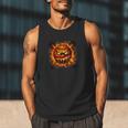 Baseball Drip Angry Lava Slime Ball Graphic Men Tank Top Baseball Drip Angry Lava Slime Ball Graphic Men Tank Top