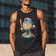 Baseball Drip For Boys Ice Cream Drip Baseball Sport Men Tank Top