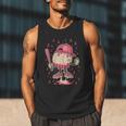 Baseball Drip Ice Cream Breast Cancer Awareness Boys & Girls Men Tank Top