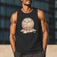 Baseball Drip Ice Cream Melting Illustration Men Tank Top Baseball Drip Ice Cream Melting Illustration Men Tank Top