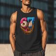 Baseball Drip Ice Cream Number 67 Player Or 67th Birthday Men Tank Top Baseball Drip Ice Cream Number 67 Player Or 67th Birthday Men Tank Top