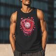 Baseball Drip Ice Cream Sprinkles Valentines Day Baseball Men Tank Top