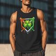 Baseball Drip Ice Cream St Patricks Day Shamrock Lucky Men Tank Top Baseball Drip Ice Cream St Patricks Day Shamrock Lucky Men Tank Top