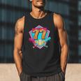 Baseball Drip Jersey Number 77 For Players & 77th Birthday Men Tank Top Baseball Drip Jersey Number 77 For Players & 77th Birthday Men Tank Top