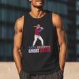 Make Baseball Great Again Donald Trump Baseball Men Tank Top
