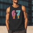 Baseball Ice Cream Drip 6 7 Kids 67 Birthday Men Tank Top Baseball Ice Cream Drip 6 7 Kids 67 Birthday Men Tank Top