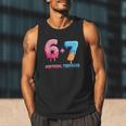Baseball Ice Cream Drip 67 Official Teenager 13th Birthday Men Tank Top