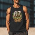 Baseball Ice Cream Drip Number 67 Playground Player 67th Men Tank Top Baseball Ice Cream Drip Number 67 Playground Player 67th Men Tank Top