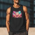 Baseball Ice Cream Drip Style Melt Ice Cream Youth Boys Men Tank Top Baseball Ice Cream Drip Style Melt Ice Cream Youth Boys Men Tank Top