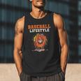 Baseball Lifestyle Ice Cream Drip Baseball Glove Crossed Bat Men Tank Top Baseball Lifestyle Ice Cream Drip Baseball Glove Crossed Bat Men Tank Top