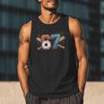 Baseball Lover Drip Number 67 Player 67th Birthday Meme Men Tank Top