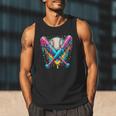 Baseball Player Ice Cream Drip Men Tank Top