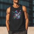 Baseball Skeleton Ice Cream Drip Baseball Boys Youth Men Tank Top